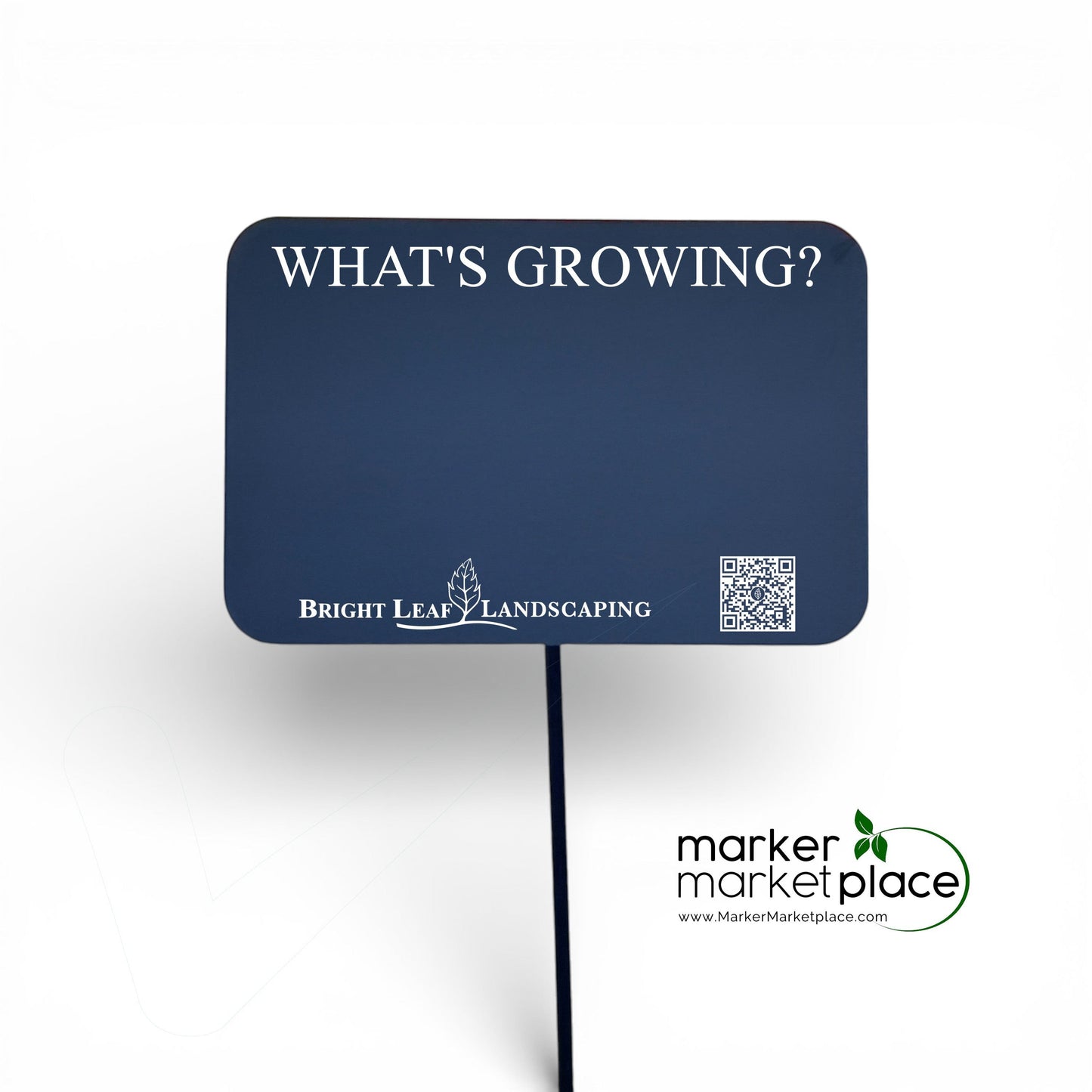 Write-On Wipe-Off Display Sign – Custom Engraved – personalized engraved aluminum, Marker Marketplace