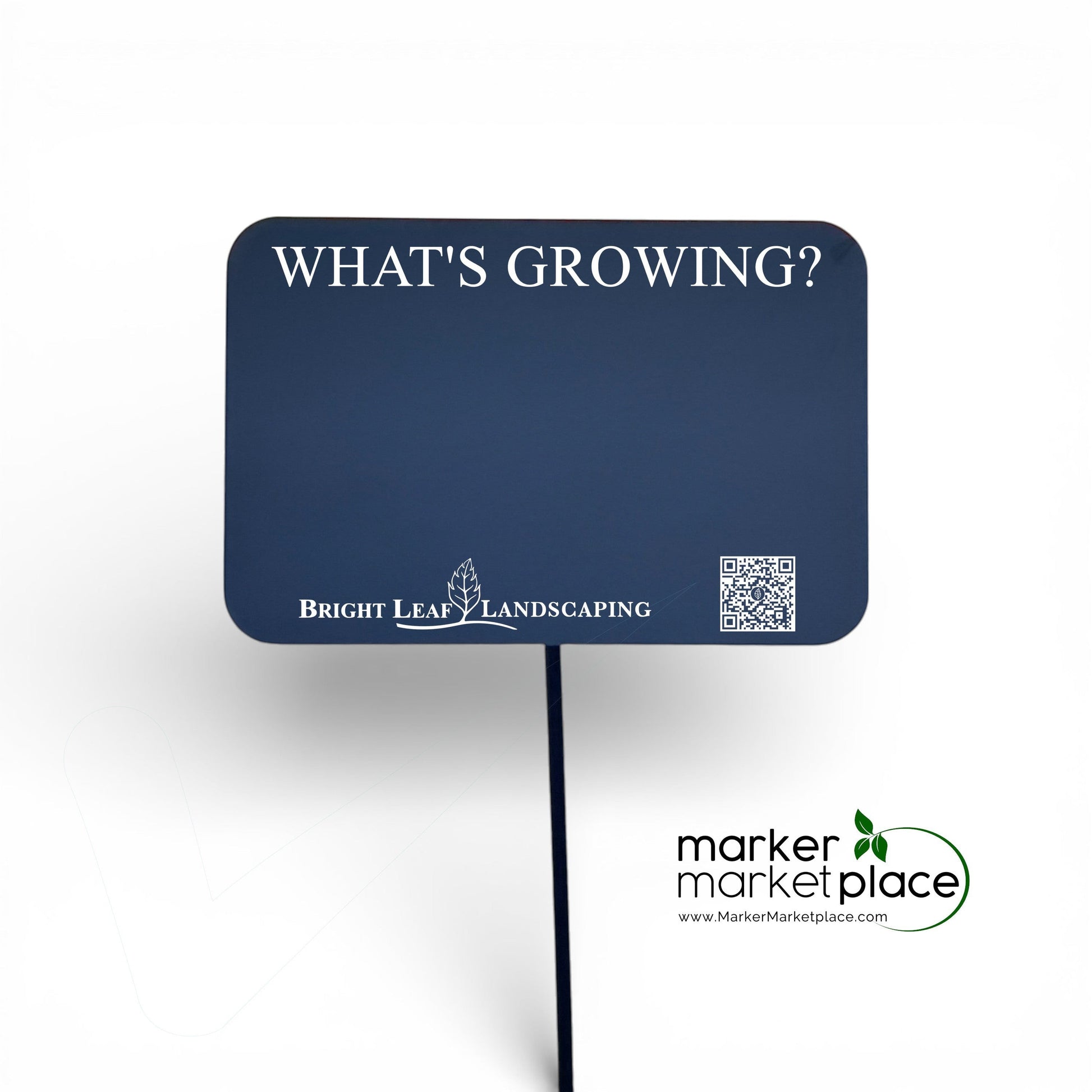 Write-On Wipe-Off Display Sign – Custom Engraved – personalized engraved aluminum, Marker Marketplace