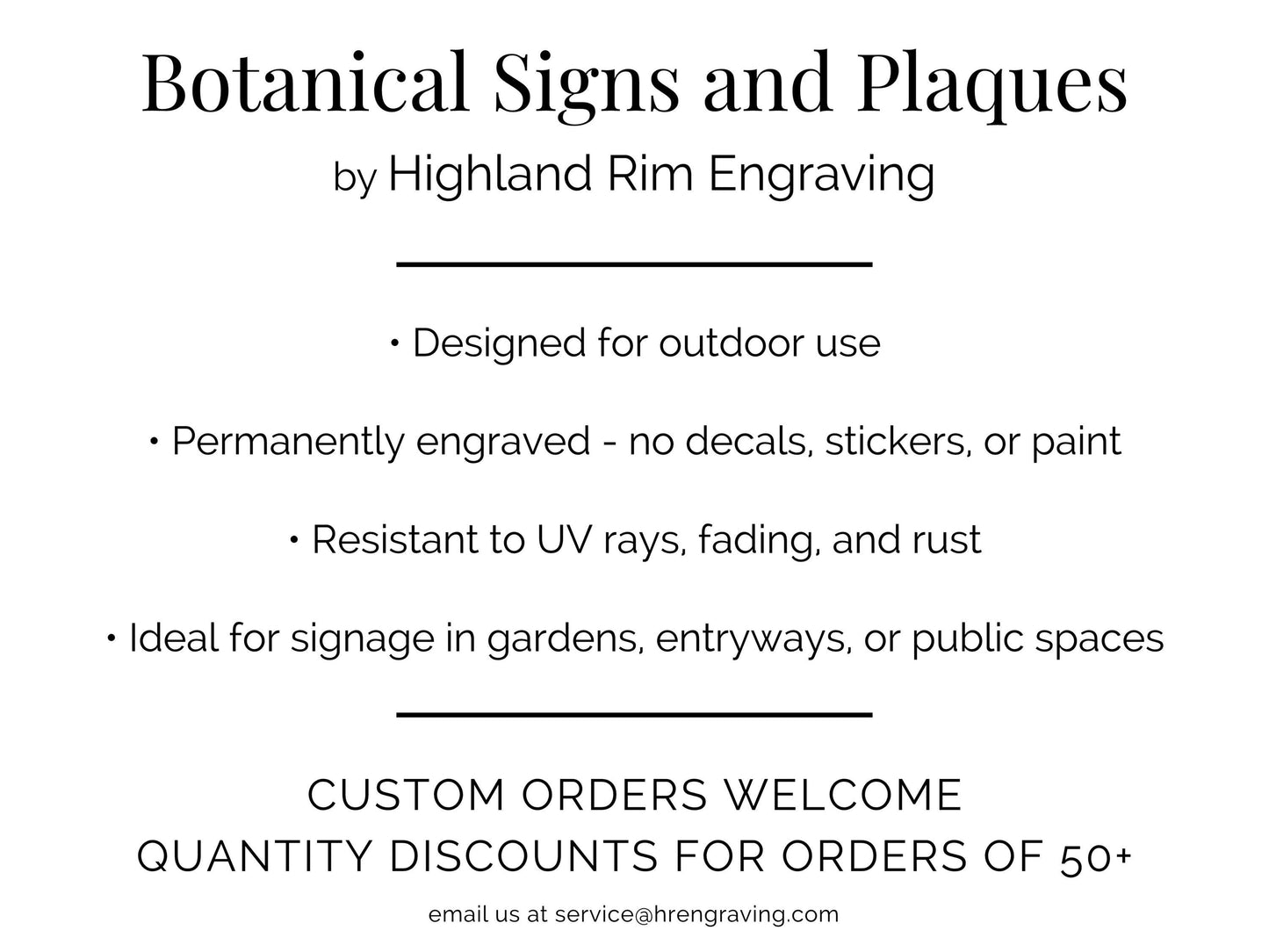 Custom Japanese Maple Plant Tag – Botanical Garden Marker
